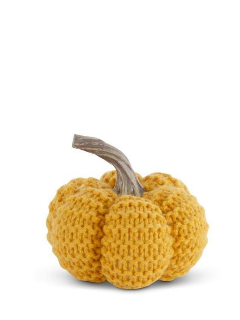 Knit Pumpkin Gold