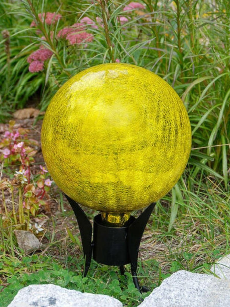 Lemon Drop Gazing Globe