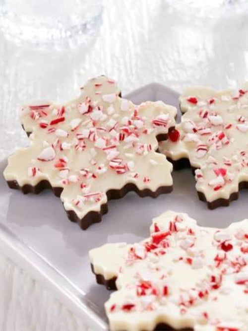 Peppermint Bark Snowflake Bag