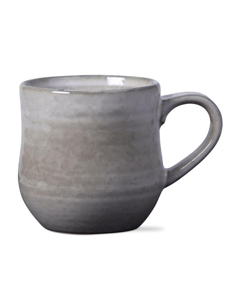 Light Gray Reactive Glaze Mug