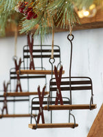 Ski Chair Lift Ornament
