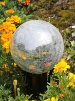 Silver Gazing Globe