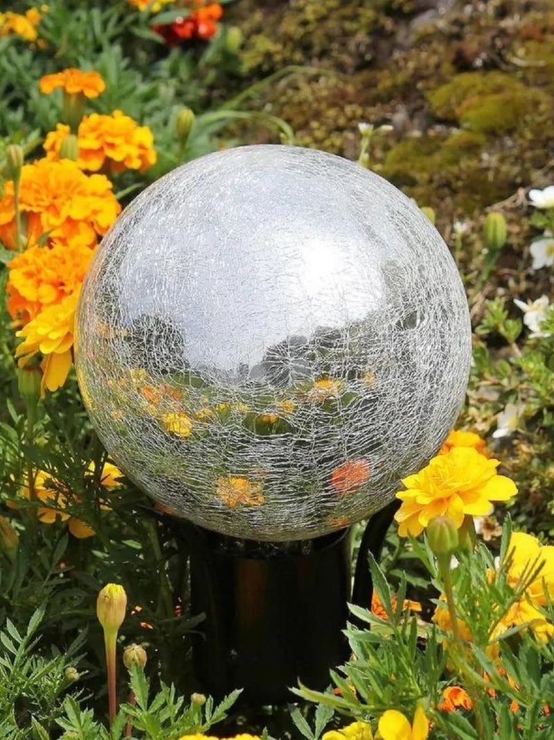 Silver Gazing Globe