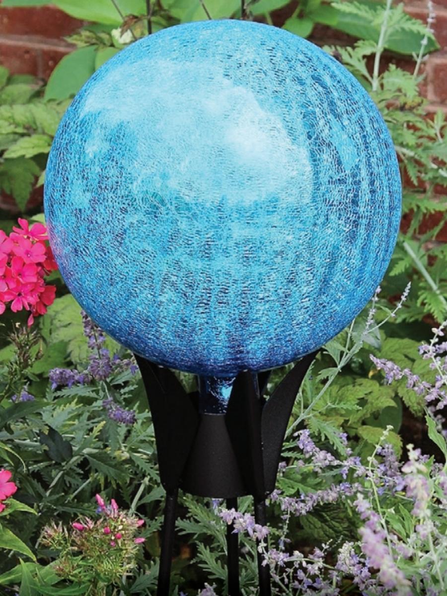 Teal Gazing Globe 6