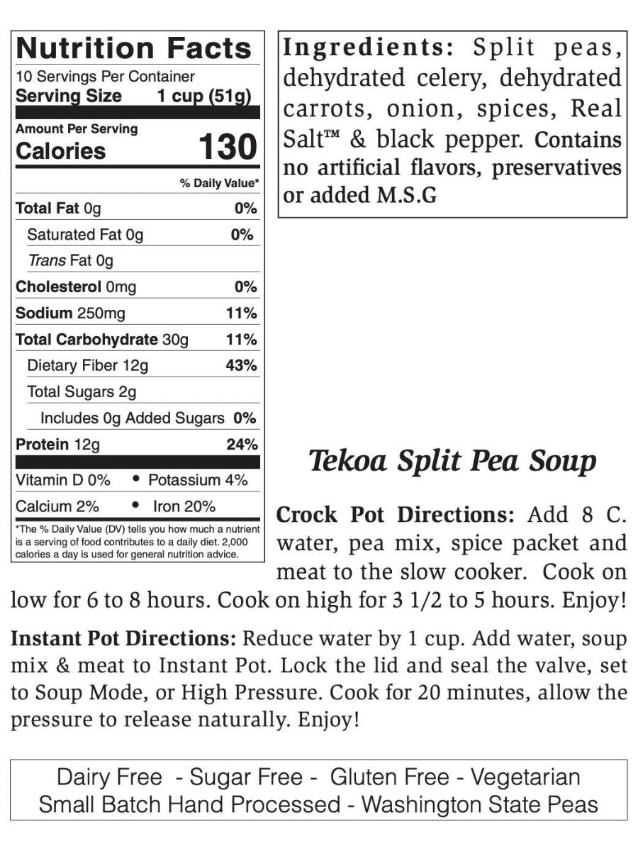 Tekoa Split Pea Soup