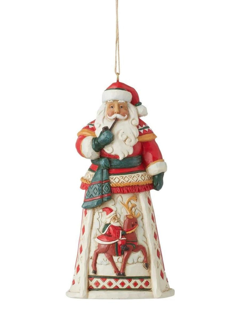 Lapland Santa Ornament